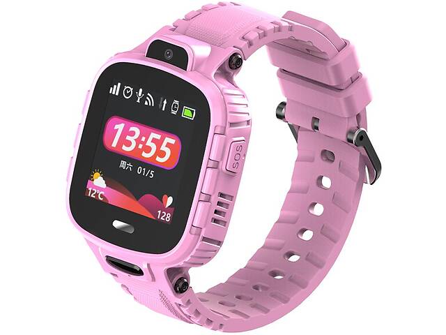 Детские умные часы с GPS трекером Gelius Pro GP-PK001 (PRO KID) Pink