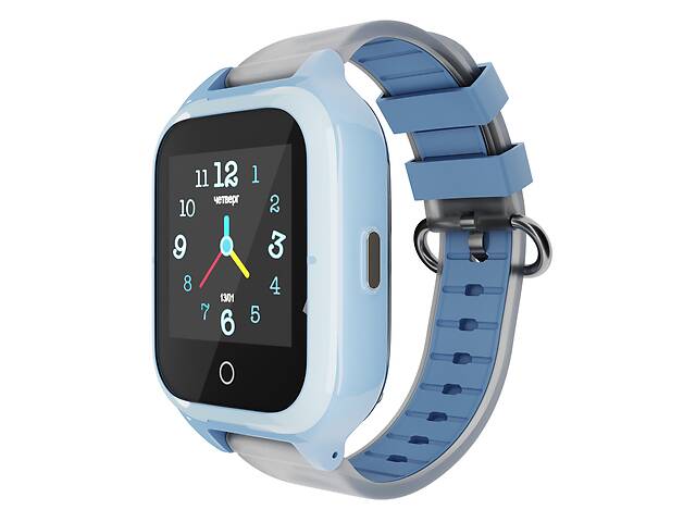 Детские водонепроницаемые GPS часы с видеозвонком MYOX MX-55BW 4G Голубой