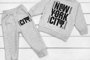 Детский костюм Dexter’s на осень new york city 110 см серый
