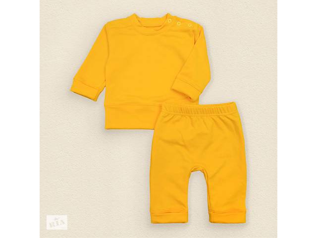 Детский однотонный Dexter`s костюм джемпер и штаны 68 см оранжевый (131614168701)