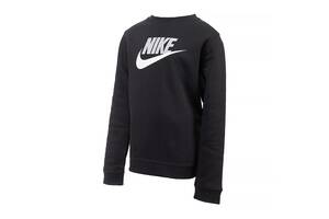 Детский Свитшот Nike B NSW CLUB HBR CREW Черный 104-110 (7dCV9297-011 104-110)