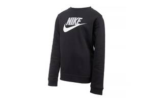 Детский Свитшот Nike B NSW CLUB HBR CREW Черный 96-104 (7dCV9297-011 96-104)