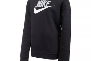 Детский Свитшот Nike B NSW CLUB HBR CREW Черный 96-104 (7dCV9297-011 96-104)