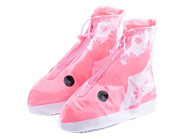 Дождевики для обуви CLG17226 размер L 24,5 см (Розовый)