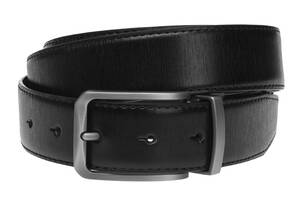 Двусторонний кожаный ремень Borsa Leather v1n020-2 черный