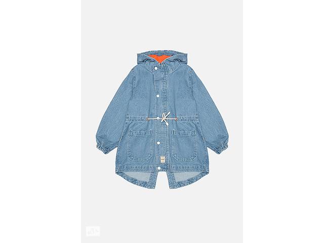Джинсовая куртка для девочки 116 голубой WORRN ЦБ-00209822