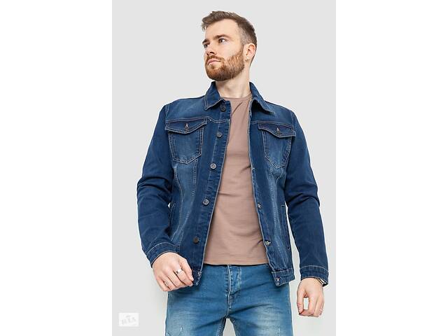Джинсовая куртка мужская синий 157R0143 Ager M