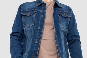 Джинсовая куртка мужская синий 157R0143 Ager S