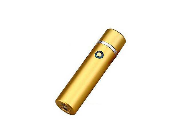 Электроимпульсная USB зажигалка WEXT Shell золотая матовая