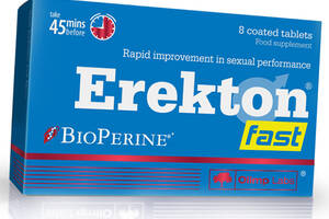 Эректон Фаст Комплекс для мужского здоровья Erekton Fast Olimp Nutrition 8таб (71283049)