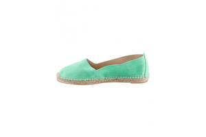 Эспадрильи Eddie Bauer Womens Leather Espadrilles Lt 37 Светло-зеленый (7724433LGR)