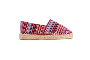 Эспадрильи JustFab Womens Trianne Pink Multi 36.5 Розовый (FT1510305PNMI-36.5)