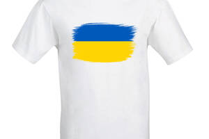 Футболка Арбуз Флаг Украины L Белый