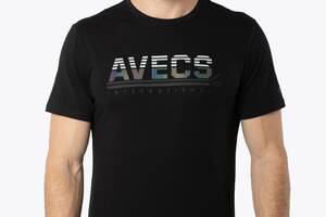 Футболка AVECS - 30387/1 - Чорна S