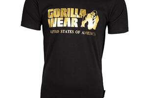 Футболка Classic Gorilla Wear S Черно-золотой (06369236)