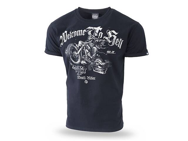 Футболка Dobermans Aggressive DR Welcome to Hell XXL Черный (TS188BK-XXL)