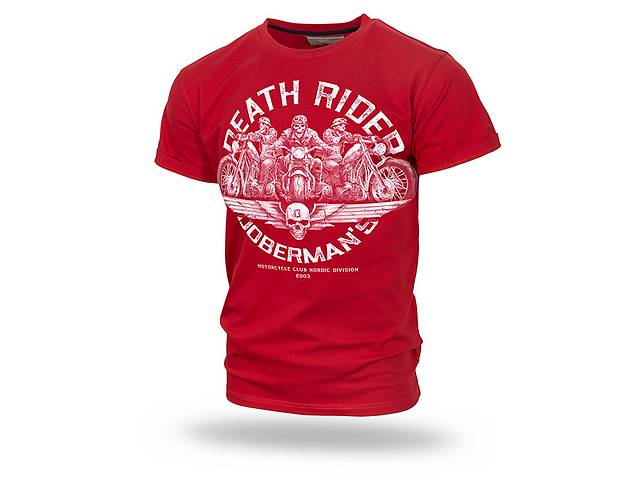 Футболка Dobermans Death Riders TS166RD XL Красная (TS166RD-XL)