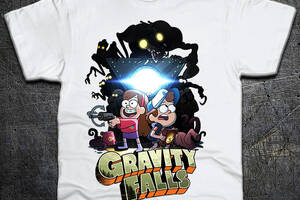 Футболка Fruit of the Loom Диппер и Мейбл Gravity Falls Белый 104 см (3262)