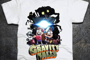 Футболка Fruit of the Loom Диппер и Мейбл Gravity Falls Белый 116 см (93262)