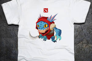 Футболка Fruit of the Loom Герой Сларк Дота 2 Slark Dota 2 Белый 116 см (9834)