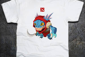 Футболка Fruit of the Loom Герой Сларк Дота 2 Slark Dota 2 Белый 140 см (119834)