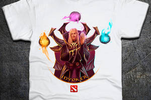 Футболка Fruit of the Loom Герой Инвокер Дота 2 Invoker Dota 2 Белый 104 см (3382)