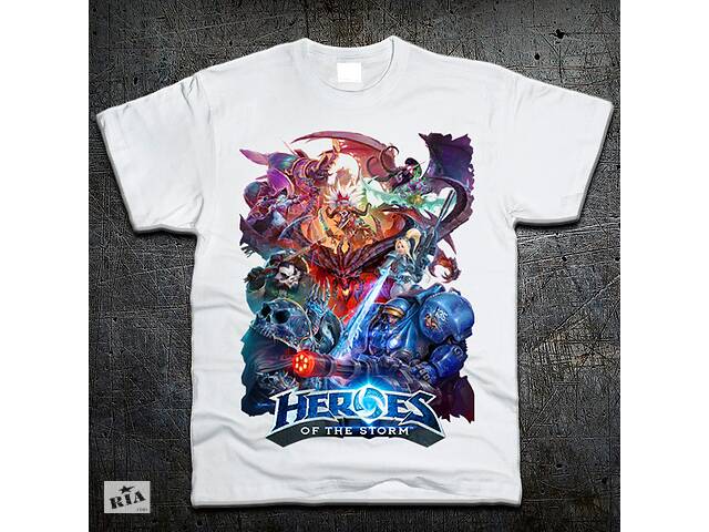 Футболка Fruit of the Loom Heroes Of The Storm Белый M (4191007)