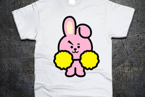 Футболка Fruit of the Loom Кролик Cooky Куки от Чонгука BT21 XL (797393)