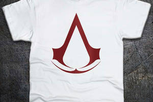 Футболка Fruit of the Loom Лого Кредо Ассасина Logo Assassins Creed Белый S (319605)