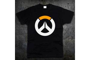 Футболка Fruit of the Loom Логотип Овервотч Logo Overwatch Черный XL (6192562)