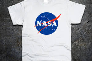 Футболка Fruit of the loom NASA Space White 152 см (397460)