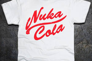 Футболка Fruit of the Loom Нюка-Кола Фаллаут Nuka-Cola Белый 140 см (1191984)