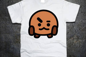 Футболка Fruit of the Loom Печенька Шуки Shooky от Шуги BT21 104 см (7398)