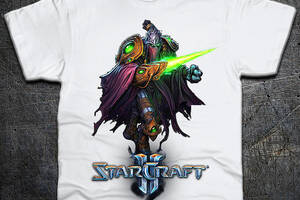 Футболка Fruit of the Loom Протоссы Стар Крафт 2 The Protoss StarCraft 2 Белый 116 см (9852)