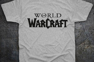 Футболка Fruit of the Loom Варкрафт World of Warcraft WoW Серый 104 см (284)