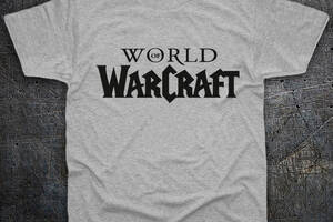 Футболка Fruit of the Loom Варкрафт World of Warcraft WoW Серый 128 см (19284)