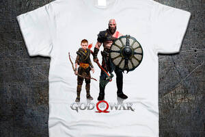 Футболка Fruit of the Loom Война Богов God of War Белый 116 см (95309)