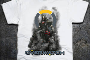 Футболка Fruit of the Loom Жнец Овервотч Reaper Overwatch Белый 104 см (2556)