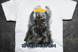 Футболка Fruit of the Loom Жнец Овервотч Reaper Overwatch Белый L (5192556)