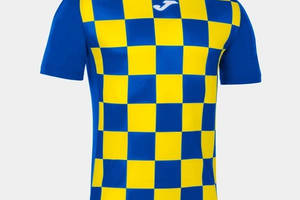 Футболка Joma FLAG II T-SHIRT ROYAL-YELLOW S/S желтый синий XS 101465BV.709 XS