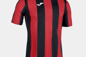 Футболка Joma INTER T-SHIRT RED-BLACK S/S красный черный S 101287.601 S