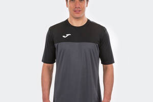 Футболка Joma T-SHIRT WINNER ANTHRACITE-BLACK S/S черный XL 100946.151 XL