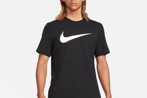 Футболка мужская Nike Nsw Icon Swoosh T- Shirt (DC5094-010) L Черный