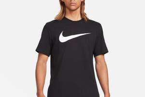 Футболка мужская Nike Nsw Icon Swoosh T- Shirt (DC5094-010) M Черный