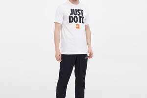 Футболка мужская Nike Nsw Tee Fran Jdi Verbiage (DZ2989-100) XL Белый