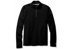 Футболка мужская с длинным рукавом Smartwool Merino 150 Baselayer 1/4 Zip L Черный