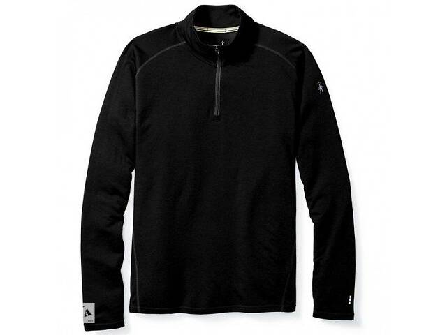 Футболка мужская с длинным рукавом Smartwool Merino 150 Baselayer 1/4 Zip XL Черный