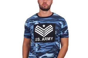 Футболка мужская Short Army N015 FDSO M Синий (06508069)