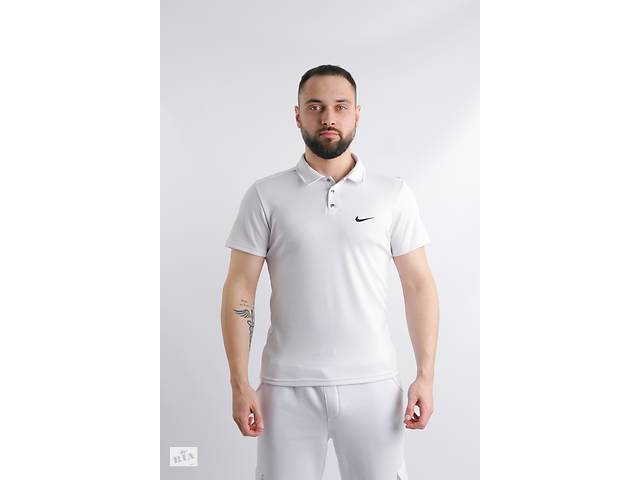 Футболка Polo Nike белая S (1590528301)