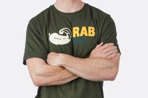 Футболка Rab Stance Vintage SS Tee L Темный хаки